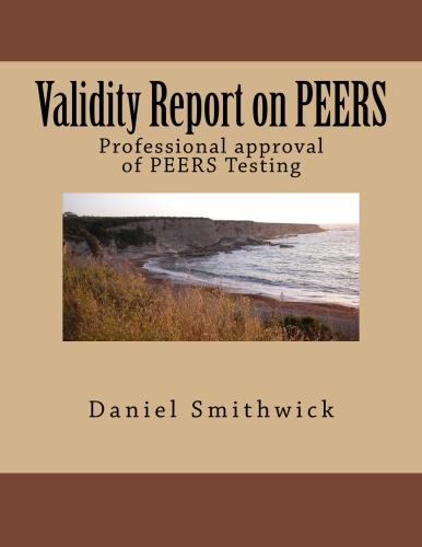 235 -  Validity Report:  Study of validity on PEERS Test